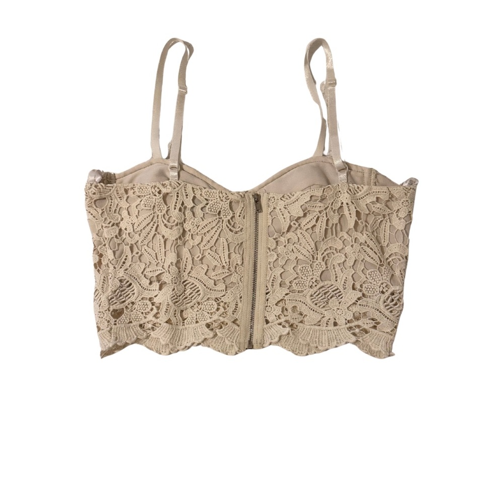 Papaya Lace Top in Cream - Picture 5 of 9